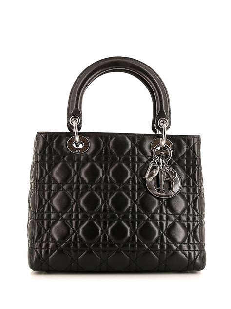 lady dior monogram bag|christian Dior pre owned.